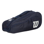 Sacs De Tennis Wilson ADVANTAGE 6PK RACKET BAG NAVY Navy