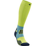 Vêtements de running Bauerfeind Bauerfeind Trail Run Compression Chaussettes De Compression Hommes-Vert