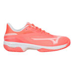 Chaussures de tennis Mizuno Mizuno Wave Exceed Court Chaussure Terre Battue Femmes-Corail,Blanc