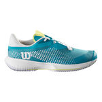 Chaussures de tennis Wilson Wilson Kaos Swift 1.5 Chaussures Toutes Surfaces Femmes-Turquoise,Blanc