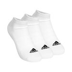V&ecirc;tements adidas adidas Sportswear Low Chaussettes De Sport Pack De 3-Blanc,Noir