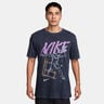 Court T-shirt Hommes-Bleu Fonc&eacute;,Lilas