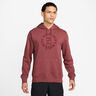 Court Dri-Fit Heritage Sweat à capuche Hommes - rouge vin, 