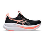Chaussures de running ASICS ASICS Gel-Nimbus 28 Chaussure de running sans stabilisateurs Femmes-noir, pink