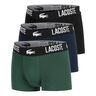 Cotton Stretch Trunk Cale&ccedil;on Pack De 3 Hommes-Vert Fonc&eacute;