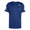 Club 3Stripes T-shirt Hommes-bleu fonc&eacute;