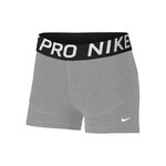 V&ecirc;tements Nike Nike Dri-Fit Big Kids 3in Shorts Filles-gris,blanc
