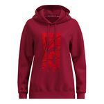 Vêtements De Tennis BIDI BADU Protected Leafs Chill Hoody - bordeaux