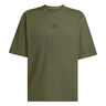Oversize T-shirt Hommes-vert fonc&eacute;
