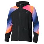 Vêtements Mizuno Mizuno Active Alpha Hodded Veste running Hommes - orange, 