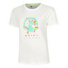 Wild Sketchy T-shirt Femmes-Blanc,Multicouleur