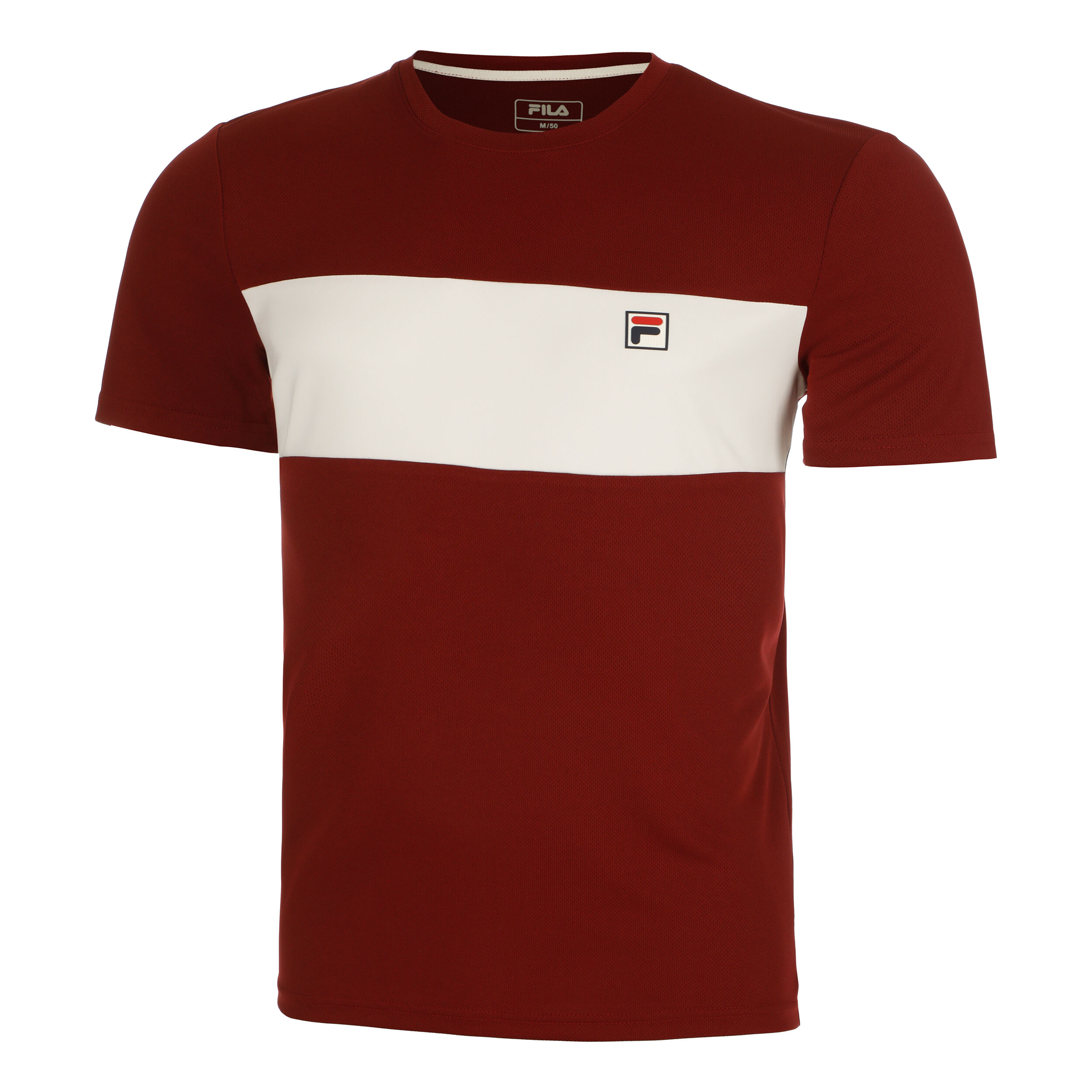 T shirt fila rouge outlet