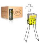 Balle de tennis Tennis-Point Tennis-Point Premium Tube de 3 