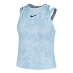 Vêtements Nike Nike Dri-Fit Slam Débardeur Tank Top Femmes-Bleu Clair