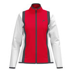 Vêtements HEAD HEAD Club 25 Jacket Women Veste De Survêtement Femmes-Rouge,Blanc