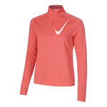 Vêtements Nike Nike Swoosh Half-Zip Maillot De Course Femmes-Berry