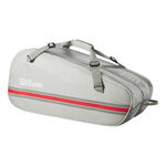Wilson Wilson Tour Team Housse De Raquette Lot De 6-Gris Clair