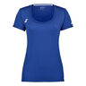 Play Cap Sleeve T-shirt Femmes-Bleu