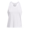 Streaker Singlet Top De Course Femmes-Blanc