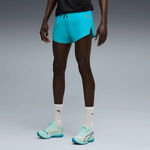 V&ecirc;tements Puma Puma Raceday Ultraweave 3in Split Short De Running Hommes-Bleu