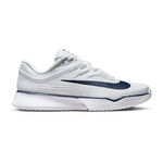 Chaussures de tennis Nike Nike Vapor Pro 3 PRM Chaussures Toutes Surfaces Femmes-Blanc,Bleu Fonc&eacute;
