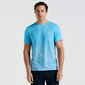 Performance Ombre T-shirt Hommes-Bleu Clair