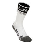 V&ecirc;tements UYN UYN Runner'S One Mid Chaussettes De Running Femmes-Blanc,Noir