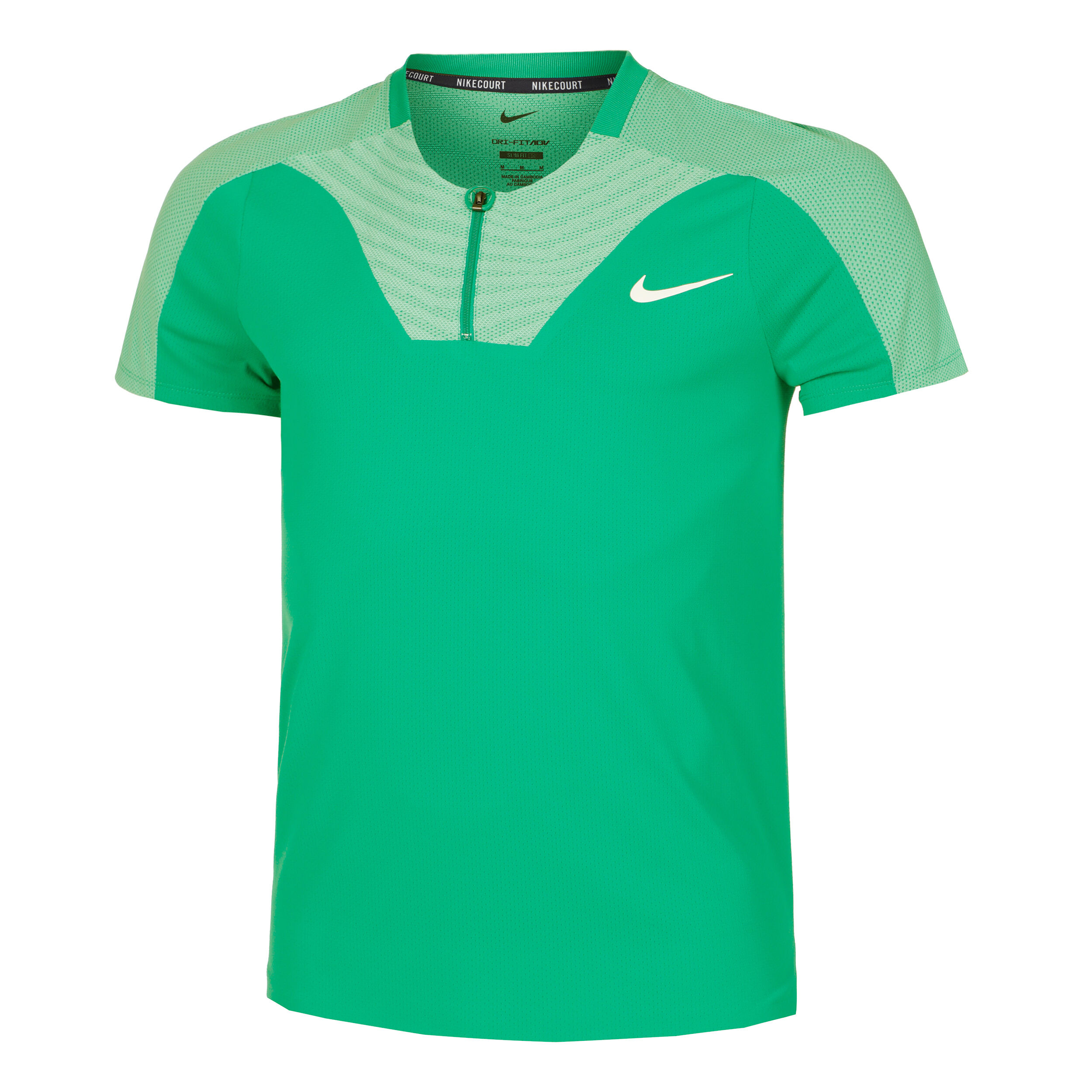 Buy Nike Dri Fit Advantage Court Slim UL RG Polo Hommes Vert Mint online Tennis Point CH