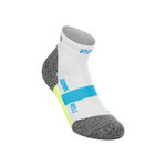 V&ecirc;tements P.A.C. P.A.C. RN 5.2 Reflective Pro Chaussettes de running Hommes-blanc, turquoise