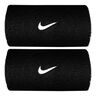 Swoosh Classic Doublewide Poignet Unisex - noir, blanc