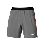 V&ecirc;tements de tennis Mizuno Mizuno 7in Amplify Shorts Hommes-gris clair