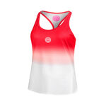 V&ecirc;tements BIDI BADU BIDI BADU Crew Gradiant D&eacute;bardeur Tank Top Filles-Rouge,Blanc
