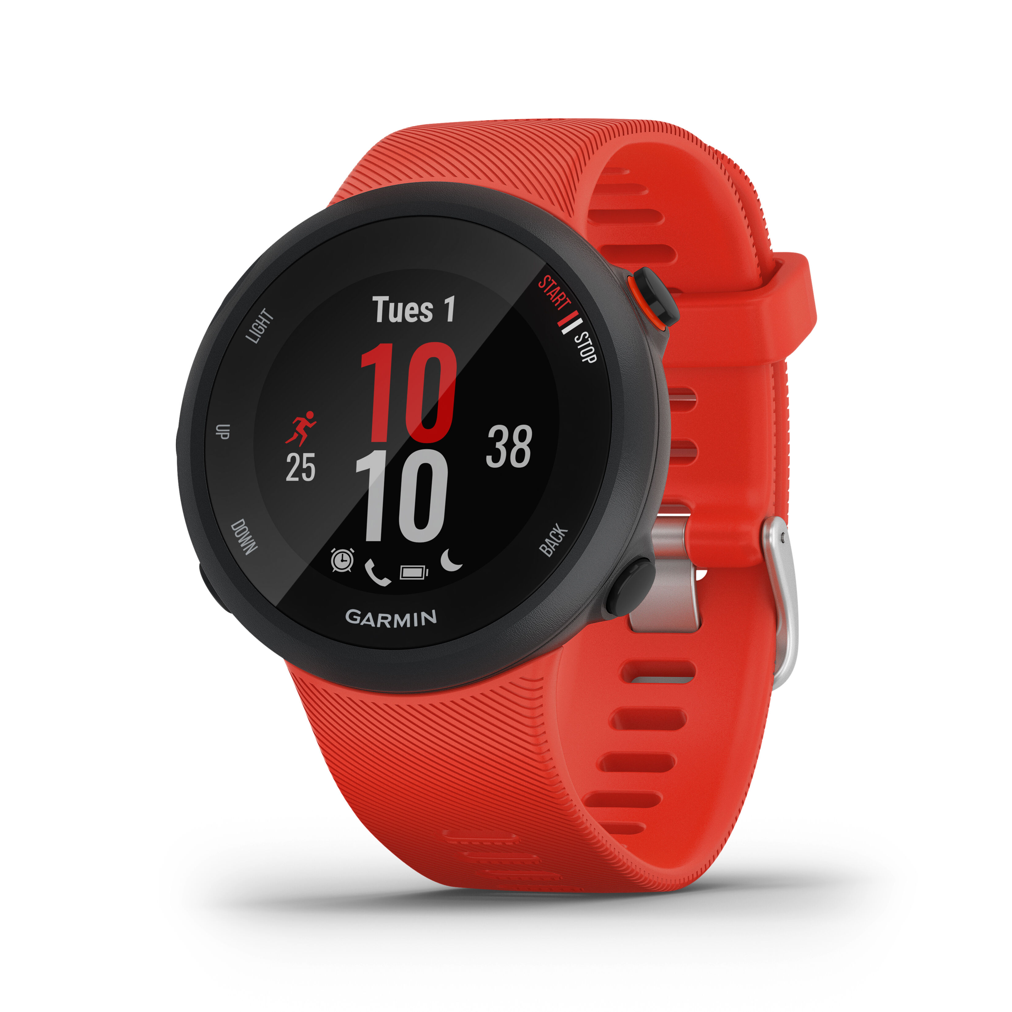Forerunner 45 Large Montre Pulsom tre Rouge Noir