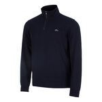 V&ecirc;tements Lacoste Lacoste Urban Lifestyle Half Zip Haut Manches Longues Hommes-Bleu Fonc&eacute;