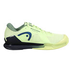 Chaussures de tennis HEAD HEAD Sprint Pro 4.0 Chaussures Toutes Surfaces Hommes-Jaune Lemon, Bleu Foncé