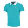 Court Dri-Fit Advantage Slam Polo Hommes-Turquoise,Blanc