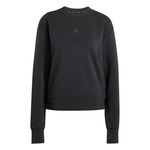 V&ecirc;tements adidas adidas D4T Knit Crew Sweat-shirt Femmes-noir