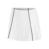 Colorblock Flounce Jupe Femmes-Blanc