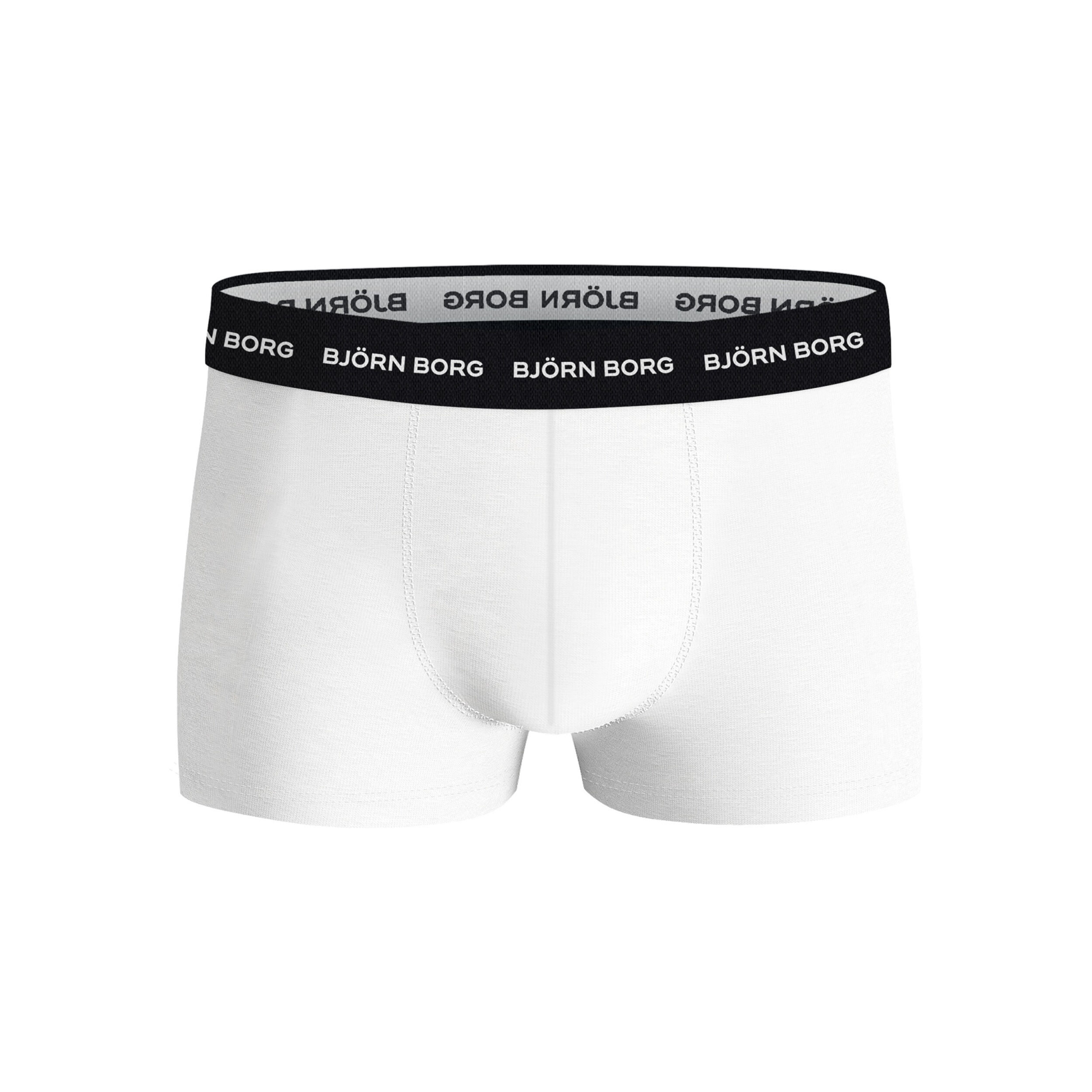 Buy Bjorn Borg Cotton Stretch Trunk Calecon Pack De 3 Hommes Blanc online Tennis Point CH