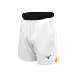 V&ecirc;tements Mizuno Mizuno Daybreakers Amplify 8in Shorts Hommes-Blanc,Jaune Citron