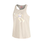 Vêtements BIDI BADU BIDI BADU Paris 2025 Chill Débardeur Tank Top Filles-Beige