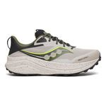 Chaussures de running Saucony Saucony Xodus Ultra 3 Chaussure Trail Hommes-Cr&egrave;me,Vert Olive
