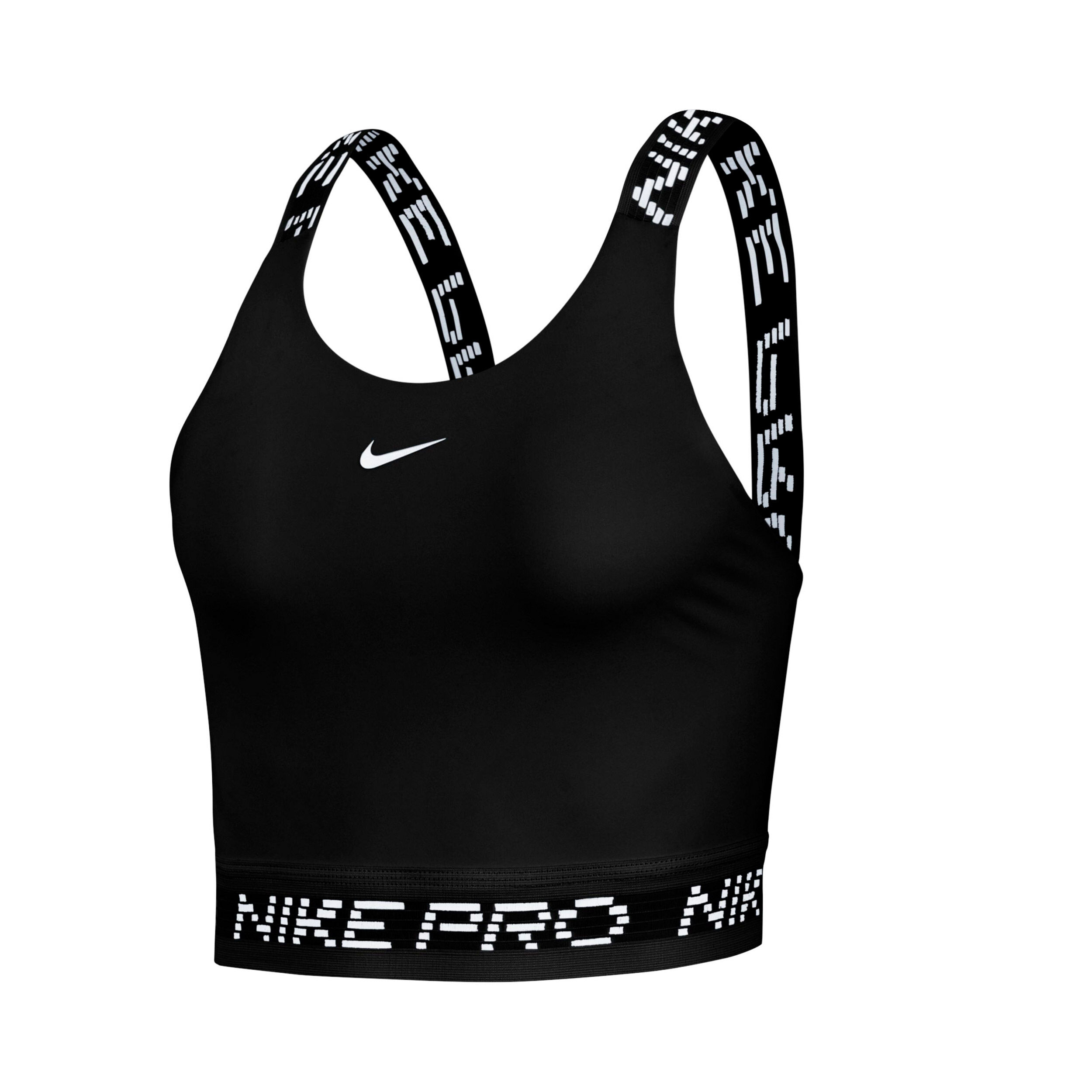 Buy Nike Pro Crop Debardeur Tank Top Femmes Noir Blanc online Tennis Point CH