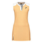 Vêtements HEAD HEAD Play Tech Robe Femmes-Jaune Doré