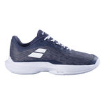 Chaussures de tennis Babolat Babolat Jet Tere 2 Chaussure Terre Battue Femmes-Bleu Fonc&eacute;,Blanc