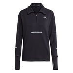 Vêtements adidas adidas adi365 Warm Half-Zip Maillot de course Femmes-noir