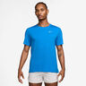 Dri-Fit UV Miler Maillot de course Hommes - bleu, argent