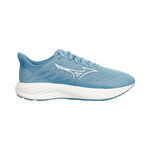 Chaussures de running Mizuno Mizuno Enerzy Rider Chaussure De Running Sans Stabilisateurs Enfants-Bleu Clair,Blanc