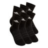 Crew Sportswear Ankle Chaussettes De Sport Pack De 6-Noir,Blanc