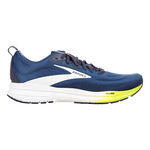 Brooks Brooks Trace 4 Chaussure de running sans stabilisateurs Hommes - bleu fonc&eacute;, blanc